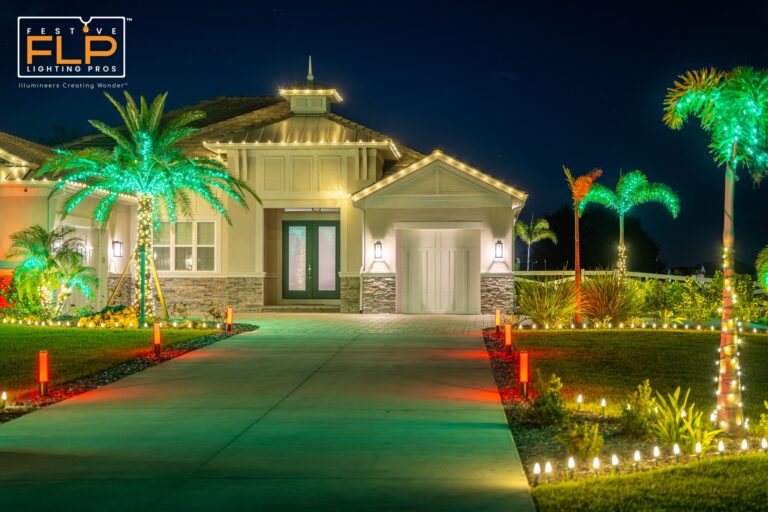 christmas-lights-lite-up-home-entrance