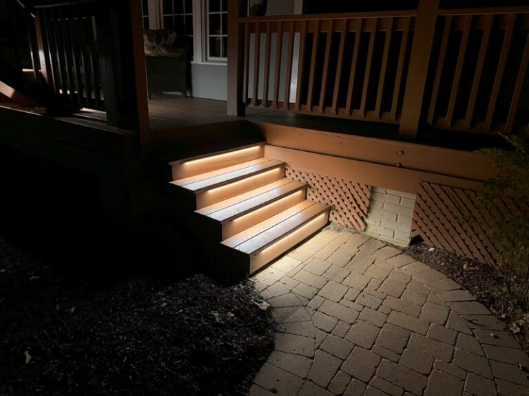 landscape step lighting
