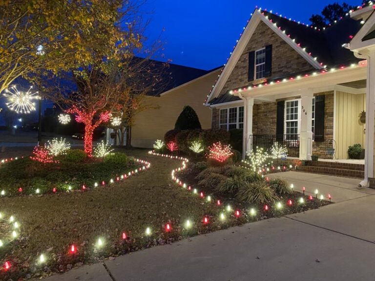 rolesville xmas house
